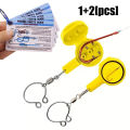 1set Fishing Hook Knotting Guide Includes 12 Knot-tying Methods and 2 Hand-friendly Tools Outdoor Fishing Multifunctional. 
