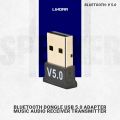 Bluetooth Dongle Usb 5.0 Adapter Music Audio Receiver Transmitter Support Windows 7-8-10 For Pc Laptop - Audio Experience With Bluetooth Dongle. 