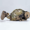 BOOIU Tactical Helmet Cover Cloth Camo Headwear for Ops-Core Fast Helmets Airsoft Paintball Military Helmet with Elastic Cord. 