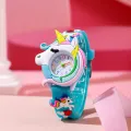 2024 New Lovely Silicone Band Children's Watch Girl Cute Cartoon Quartz Watch Kids Watches Boys Girl Watche. 