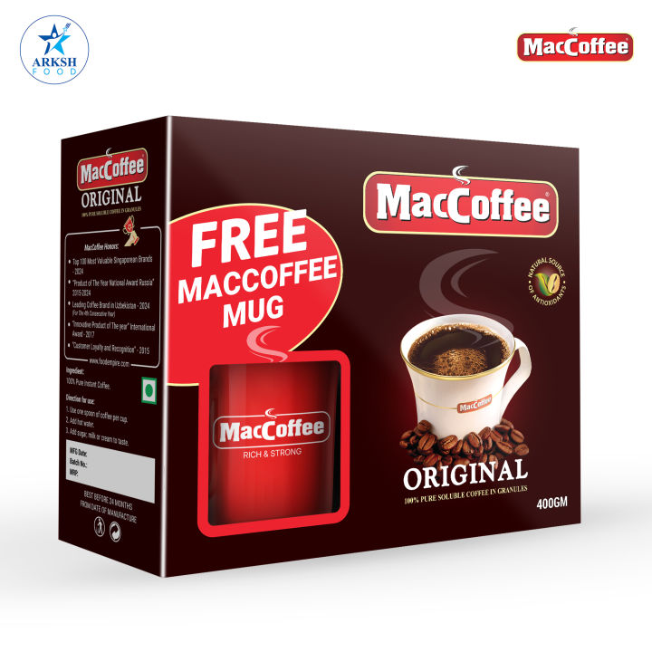 MacCoffee%20Original%20Coffee%20with%20Free%20Ceramic%20Cup%20-%20400gm%20-%20Instant%20(Soluble)%20Coffee%20-%20Image%202