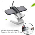 Solar-Powered Aircraft Aromatherapy Car Diffuser – Unique Dashboard Ornament with Multi-Scent Options. 
