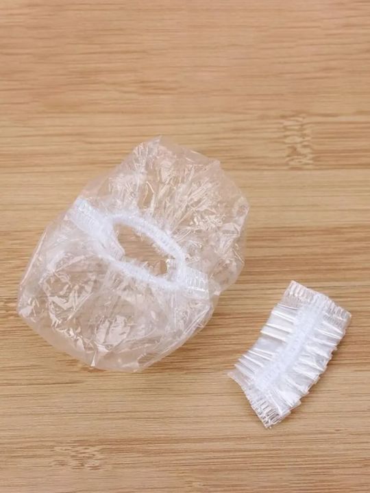 100PCS%20Disposable%20Hair%20Earmuff%20Dye%20Transparent%20Elastic%20Shower%20Hair%20Dye%20Protection%20Tool%20Shield%20Waterproof%20Earpack%20Plastic%20Wrap%20-%20Image%205