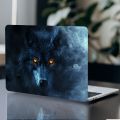 Vinyl Notebook Case Wolf Sticker, 2-Pack, Scratch Resistant DIY Art Case for Laptops - Easy to Paste.