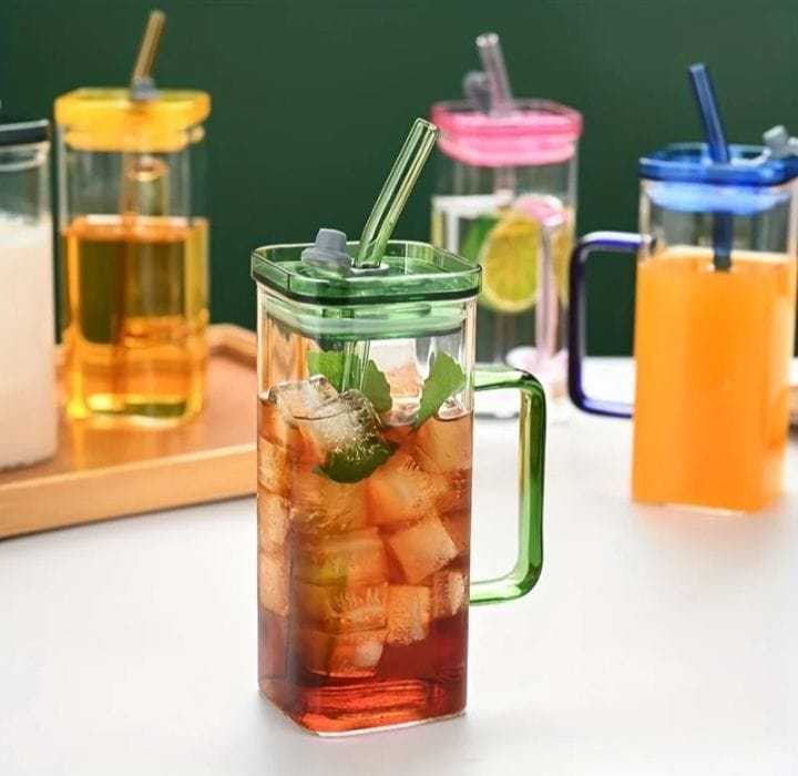 Glass%20Tumblers%20Cups%20With%20Straw%20Mason%20Jar%20Clear%20Juice%20ice%20cream%20Coffee%20Milk%20Cup%20With%20Plastic%20Lids%20Drink%20ware%20Stripe%20-%20Image%204