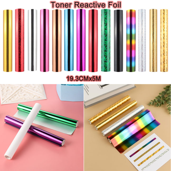 5Mx19.3CM%20Toner%20Reactive%20Foil%20Heat%20Activated%20Foil%20Hot%20Stamping%20Foil%20Paper%20Foil%20by%20Laser%20Printer%20and%20Laminator%20For%20DIY%20Card%20Craft%20-%20Image%202
