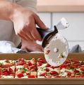 Pizza Slice Cutter Stainless Steel Blade Handy To Use. 