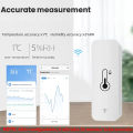 For Tuya ZigBee WiFi Temperature Humidity Sensor Smart Life App Remote Monitor Indoor Thermometer Detector for Alexa . 