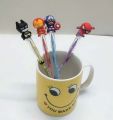 Chartoon Character pencils random colour and random designs pack of 02. 