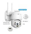 WIFI Outdoor IP Camera PTZ Al Security Camera Digital Zoom Wireless Audio Outdoor Waterproof IR Night Vision Video CCTV Surveilla ICSEE. 