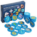 Children Numbers Find The Same Memory Matching Puzzle Game for Kids Educational Wooden Toys Focus and Cognitive Skill Training. 