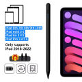 For Apple Pencil 2 1 Palm Rejection Power Display iPad Accessories iPad 2022 2021 2020 2019 2018 Pro 11 12.9 Air Stylus Pen. 