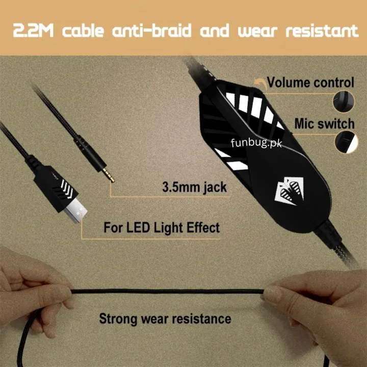 Original%20Python%20Fly%20G9000%20Gaming%20Headphones%20with%20Noise%20Cancelling%20Microphone%20~%20Black%20&%20White%20Headset%20with%20Stereo%20Sound%20for%20Mobile,%20PC,%20Laptop,%20Computer,%20PlayStation4,%20Xbox%20~%20PS4%20Headphone%20with%20Mic%20~%20USB%20&%203.5mm%20Wired%20Plug%20~%20By%20FunBug%20-%20Image%205