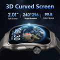 LAXASFIT 2.01 Inch Curved Screen Men's Smart Watch Bluetooth 5.3 HD Call Multiple Sports Modes Woman Watch .