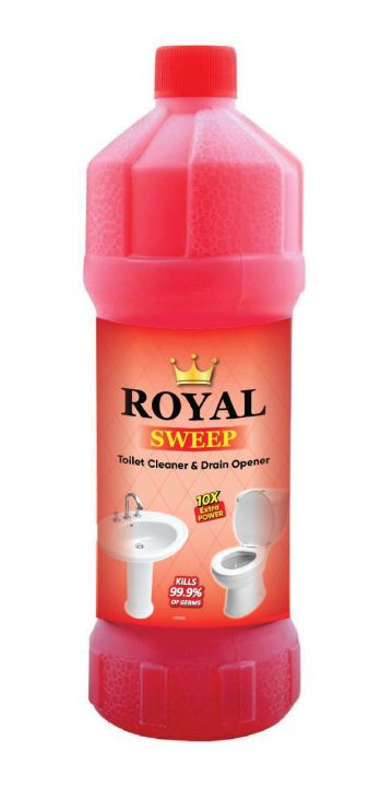 Pack of 12 Royal Sweep Toilet Cleaner 600ml.