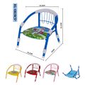 Colorful Kids Chairs - Cartoon Character Metal Chairs for Toddlers - Sturdy and Fun Children Seating - Playroom Furniture for Boys and Girls - Lightweight and Durable - Comfortable Baby Chair for Nursery, Kindergarten, and Home Use. 