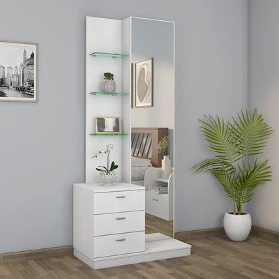 wooden dressing table modern white Daraz.lk