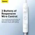 Baseus Encok H17 3.5mm Lateral in-ear Wired Earphone.