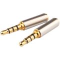 Jack 3.5 mm to 2.5 mm Audio Adapter 2.5mm Male to 3.5mm Female Plug Connector for Aux Speaker Cable Headphones Micphone Jack 3.5. 