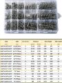 300Pcs Stainless Steel Compression Spring Kit 15 Sizes (0.39-2 Inch/10-50mm) for DIY Repair & Industrial Use. 