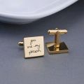 Customize Cufflinks. 