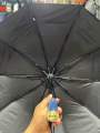 BMW Three-fold 10 Ribs Umbrella- Solid Color- Blue/green/red/black. 