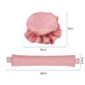 2pcs/set Heatless Hair Curler Silk Curling Headband Foam Curl Rod Lazy Sleeping Hair Rollers Women's No Heat Styling Tools. 