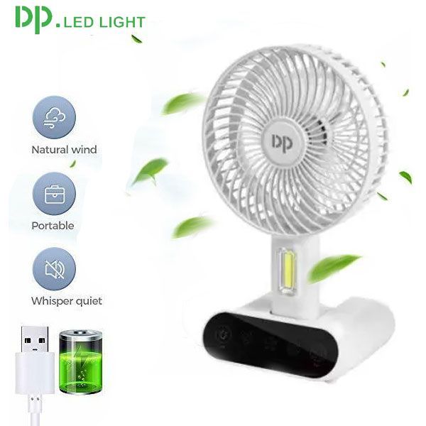 DP-7624%20AC/DC%20Rechargeable%203000mAh%20Lithium%20Battery%20Touch%20Control%20Foldable%20Desk%20Fan%20With%20LED%20Light%20-%20Image%203