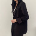 2026 Spring New Women's Clothing Suit Jacket Casual Pants Set Wide Leg Suit Pants Elegant Office Lady Business Suit Set Blazers.