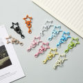 5/50/100 pcs Colorful Key Chain Clasp Keyrings Big Lobster Clasp Hooks Keyfob Keychain for DIY Jewelry Making Supplies Wholesale.