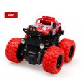 Pull Back Speed OFF-ROAD Monster Trucks for kids 4 wheel drive (4WD) Friction Monster Truck Car with 360stunt for kids(Red And Sky Blue). 