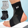 1/2Pcs Adjustable Ankle Compression Support Brace for Sports Protection, Ligament Stabilization,Swelling & Sprained Ankle Relief. 