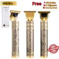 Vintage T9 Professional Hair Trimmer |Golden Dragon Shaving Machine Electric Hair Clipper With Stainless Steel Body For Men. 
