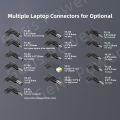 ​P​D 100W Type C to Universal Laptop Charger Converter for Asus Lenovo Hp Dell Acer Samsung USB C Fast Charger Adapter Connector. 