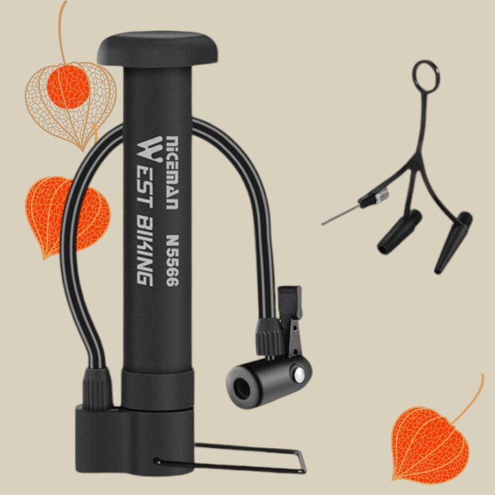 WEST%20BIKING%20MTB%20Bicycle%20Pump%2080%20PSI%20Bike%20Manual%20Air%20Pump%20-%20Image%202