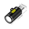 Type-C LED Camping Flashlight Portable Pocket Flashlight Outdoor Lighting Device Super Bright Waterproof  for Camping. 