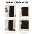 1Pc Self-Adhesive Portable 100% Blackout Curtains, Punch-Free Sunshade Curtains - Heat Insulation, Easy Installation, Available for All Seasons. 