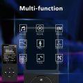 Portable MP3 Player Rechargeable Record Noise Conduction Media Lossless Pocket Sport Music Play with Micrphone Walkman Machine.