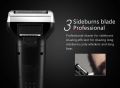 Professional Rechargeable Super Trimmer -  1 month Warranty -  3 in 1 Multifunction -  Electric Shaver - Nose Trimmer -  Hair  Machine - Black. 