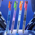 Quick Dry Black Gel Pens, Medium Point (0.5mm),CS Tip, Low-Weight Design Retractable Gel Pens With Comfortable Full Grip. 