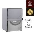 Washing Machine Heavy Double Layer Cover Waterproof 6-10 Kg and Foot Pads (Combo Set). 