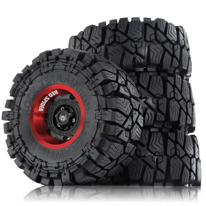 4pcs%20Metal%201.9''%20Beadlock%20Wheel%20Rim%20Hub%20with%20115mm%20Tire%20for%201/10%20Rc4wd%20WRAITH%20Tamiya%20Axial%20SCX10%20D90%20HPI%20RC%20Car%20Spare%20Part%20-%20Image%207