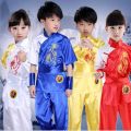 Chinese Kung Fu Wushu Tai Chi Kleding Voor Nieuwjaar Kid Traditionele Kostuums Tang Pak Jongens Meisjes Chinese Cultuur Clohtes. 