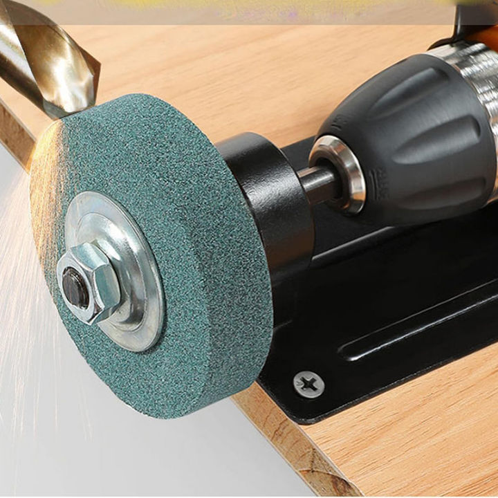 Metal Polishing Tool Grinder Hand Electric Drill Sander Conversion Head Polishing Wheel Grinder Grinding Wheel Sand Block