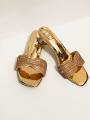 Super Gorgeous High Quality Glass Heel Party Shoes for Ladies and Girls | Party Glass Heel.