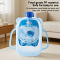 Food Pouch Holder Mess-Free Baby Squeeze Pouch Holder Anti-Squeeze Food Feeder Portable Infant Supplementary Food Feeding Tool. 