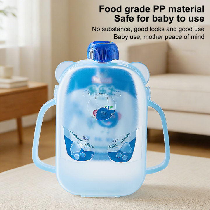 Food%20Pouch%20Holder%20Mess-Free%20Baby%20Squeeze%20Pouch%20Holder%20Anti-Squeeze%20Food%20Feeder%20Portable%20Infant%20Supplementary%20Food%20Feeding%20Tool%20-%20Image%203
