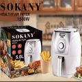 Sokany (Heavy) Air Fryer Heavy 5 Lits 3010 White. 