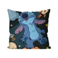 S-Stitch Cartoon Anime Pillow Case Square Pillow Bedroom Sofa Leisure Comfort Cushion Car Living Room Home Decoration 40X40. 