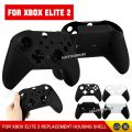 Front Back Housing Shell Faceplate Cover Replacement Repair for Xbox One Elite Series 2 Controller Back Case Cover Accessories. 